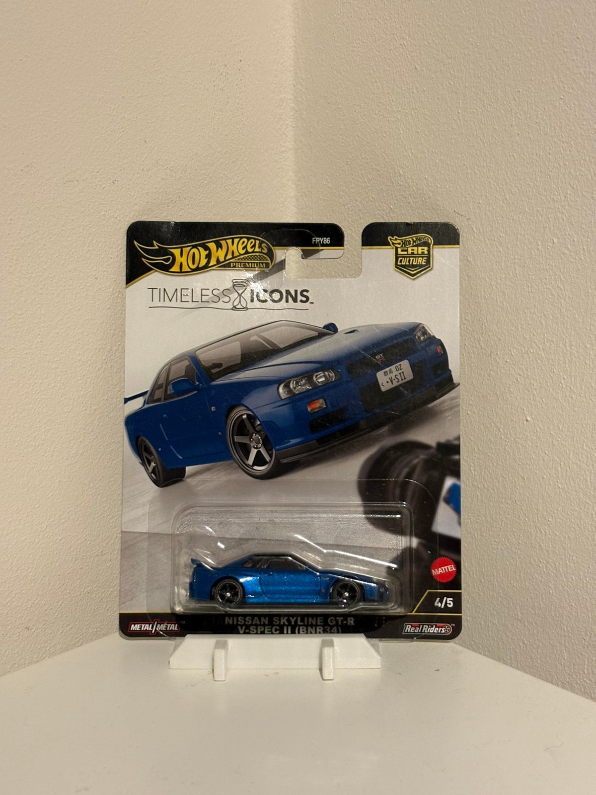 Hot Wheels Premium Nissan Skyline GT-R, Ophalen of Verzenden, Zo goed als nieuw, Auto