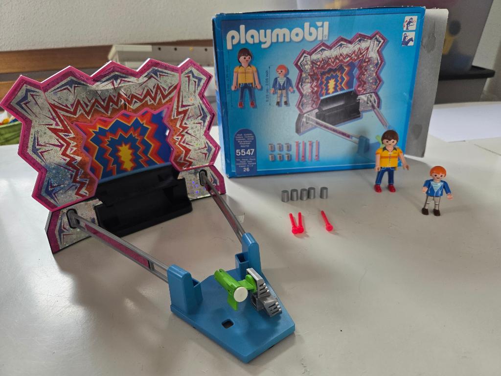 Playmobil schiettent / blikken omgooien, Ophalen of Verzenden, Zo goed als nieuw