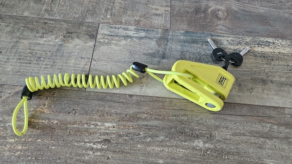 Motorslot VINZ Baretti, Motoren, Accessoires | Sloten, Ophalen, Zo goed als nieuw