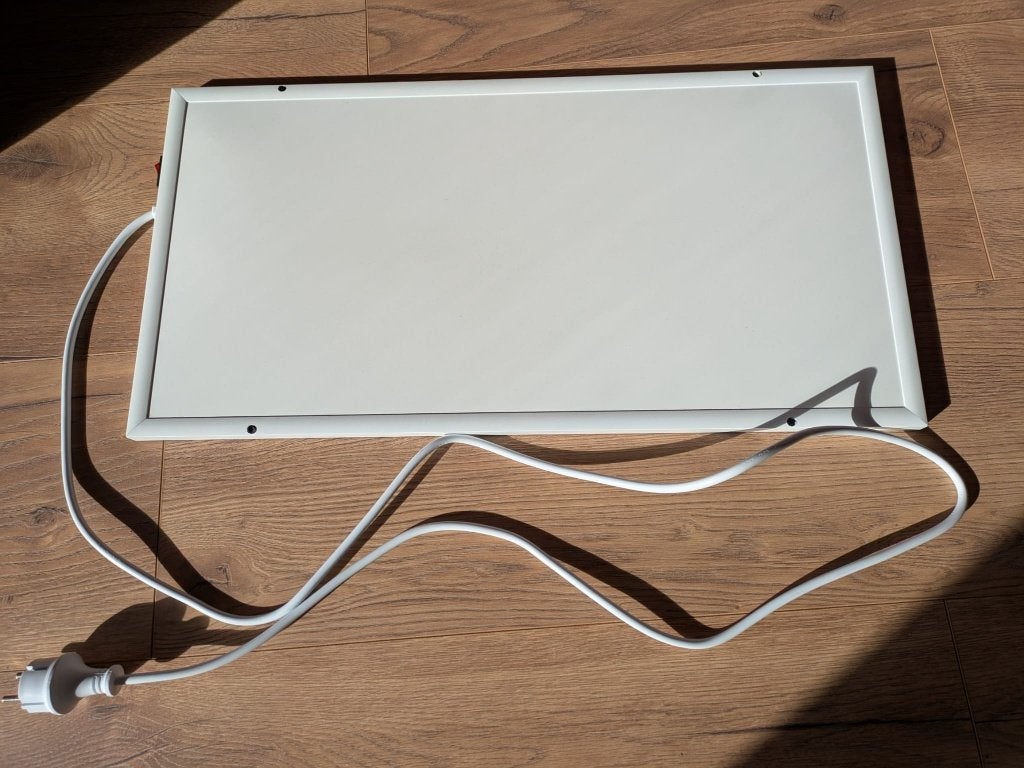Infrarood verwarmings paneel, Ophalen, 30 tot 80 cm, Radiator, Zo goed als nieuw