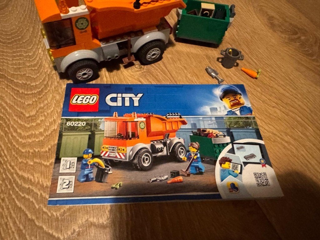 LEGO City 60220 – Vuilniswagen, City, Lego, Ophalen of Verzenden, Zo goed als nieuw