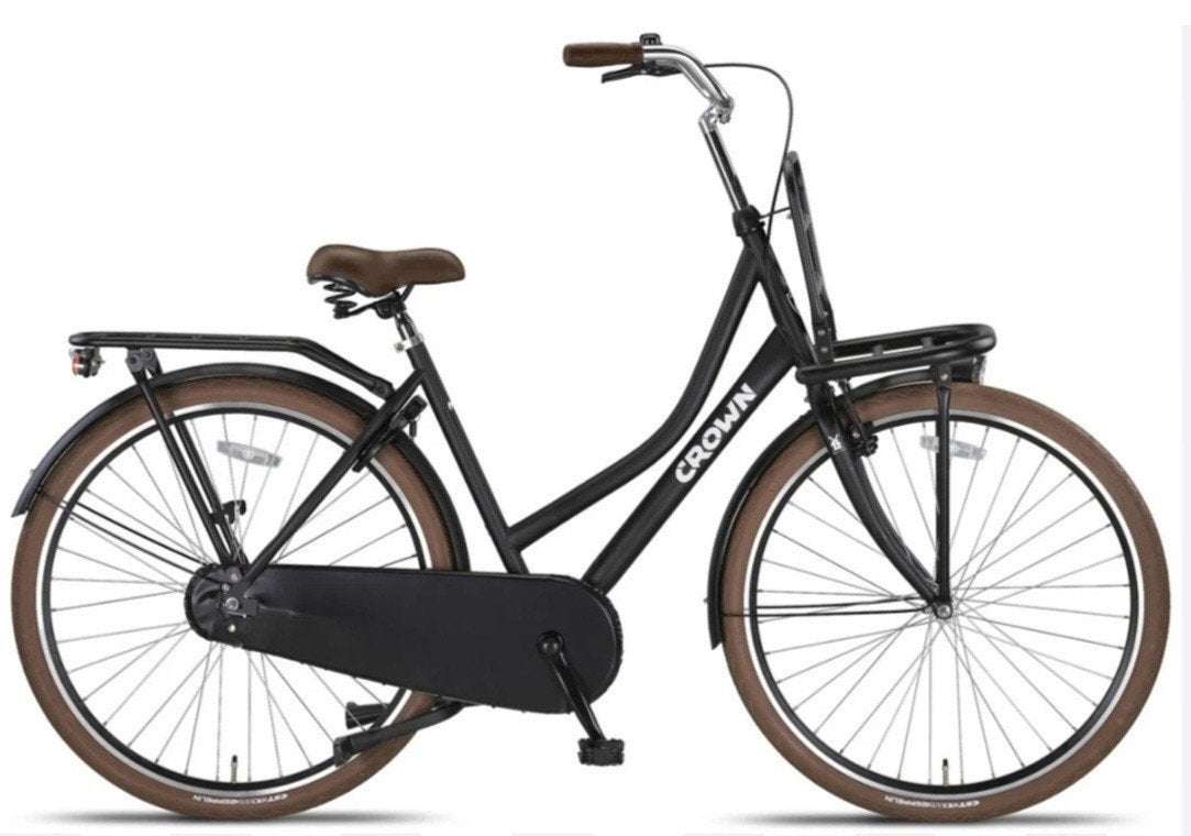 Gestolen: Altec Crown fiets, zwart, Den Haag, Ophalen of Verzenden, Overige merken, Versnellingen