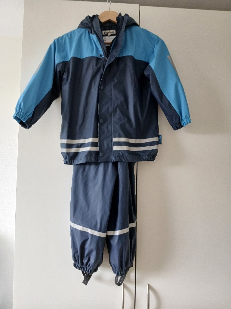 Playshoes regenpak kind  maat 116, Ophalen of Verzenden, Zo goed als nieuw, Jongen of Meisje, Jas