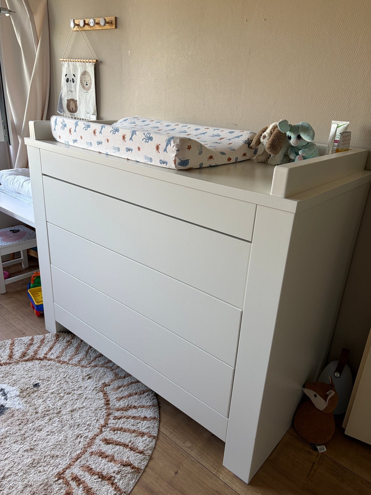 Kidsmill Alaska mat wit commode met plankje en kledingkast, Ophalen, Gebruikt, Jongetje of Meisje