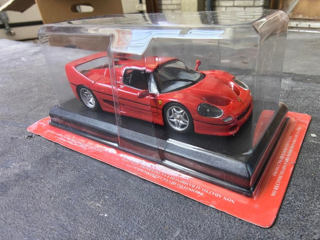 Ferrari F50 Rood Schaalmodel 1:43, Hobby en Vrije tijd, Modelauto's | 1:43, Ophalen of Verzenden, Nieuw, Auto, Overige merken