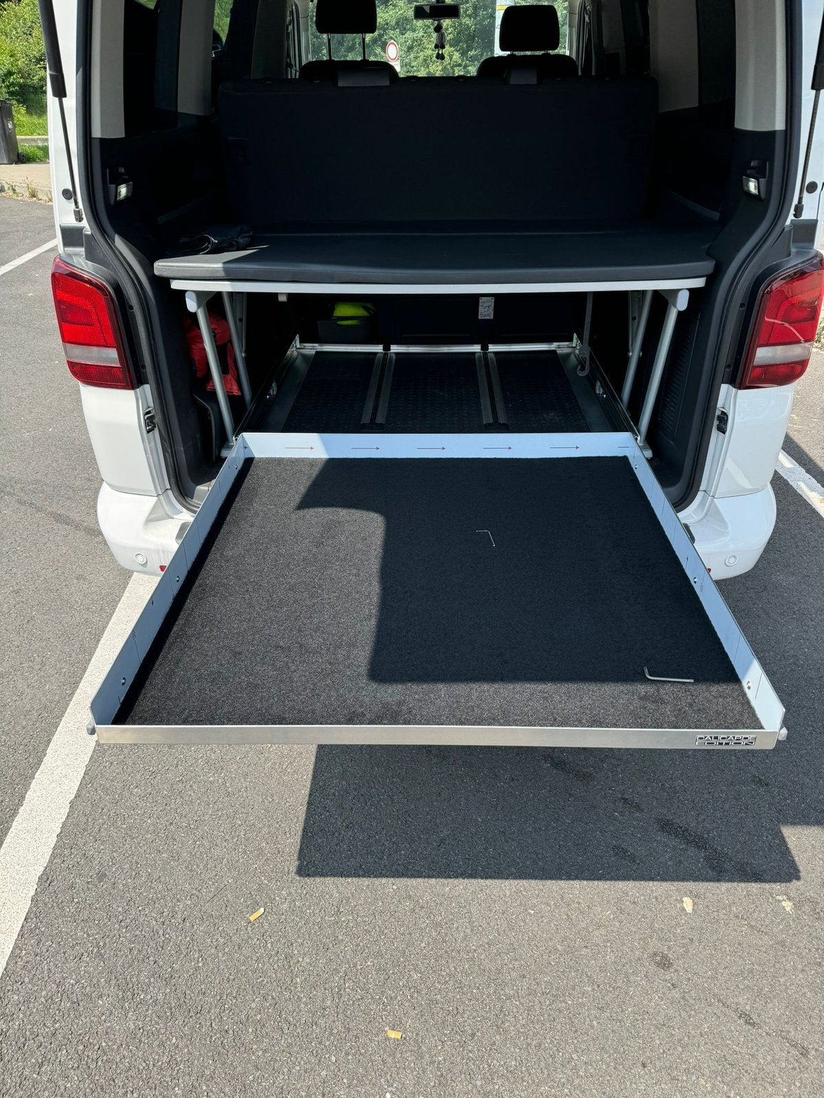 Schuiflade Volkswagen Multivan of Transporter (Calicap), Ophalen, Zo goed als nieuw