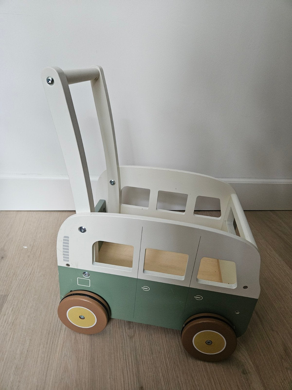Little Dutch Houten Loopwagen Camper, Kinderen en Baby's, Speelgoed | Houten speelgoed, Ophalen, Nieuw, Duw- of Trekspeelgoed