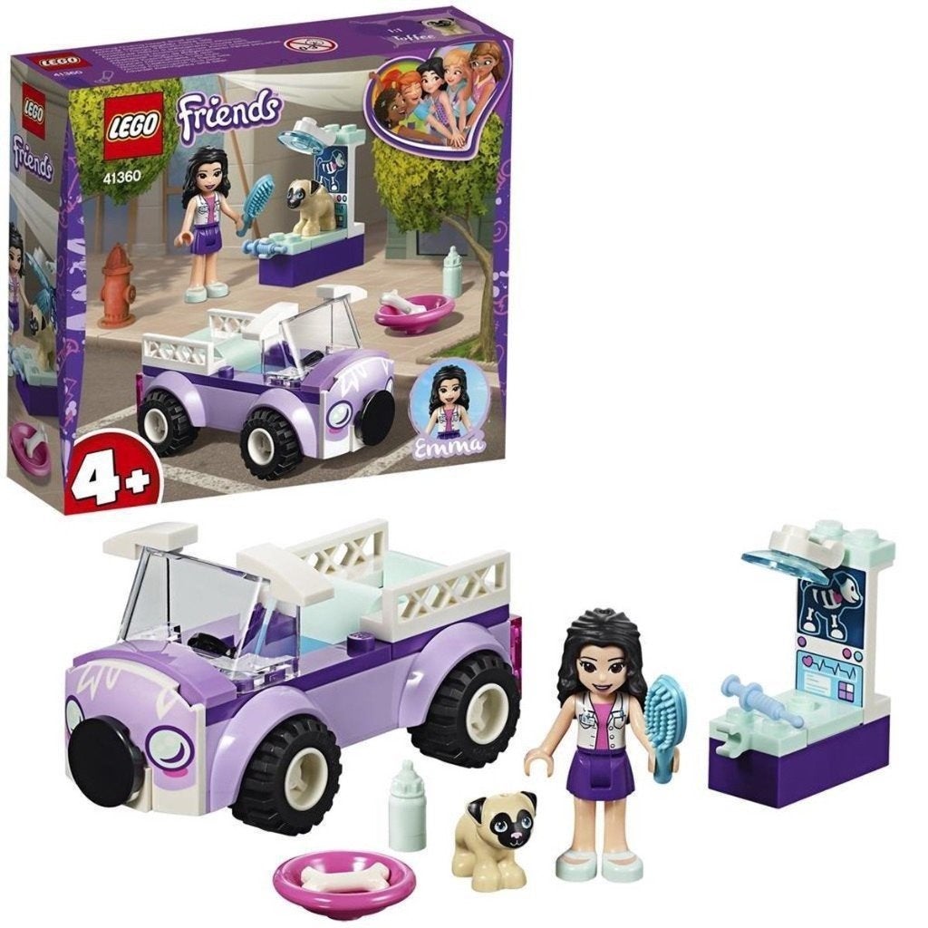 LEGO Friends Emma's Mobiele Dierenkliniek - 41360, Gebruikt, Lego, Friends, Ophalen of Verzenden