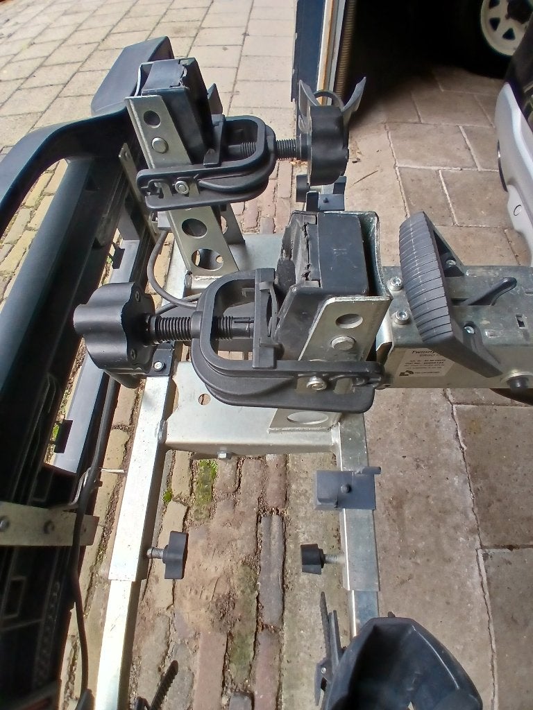 Fietsdrager Twinny Load, Auto diversen, Ophalen, Gebruikt, Brede banden, 2 fietsen