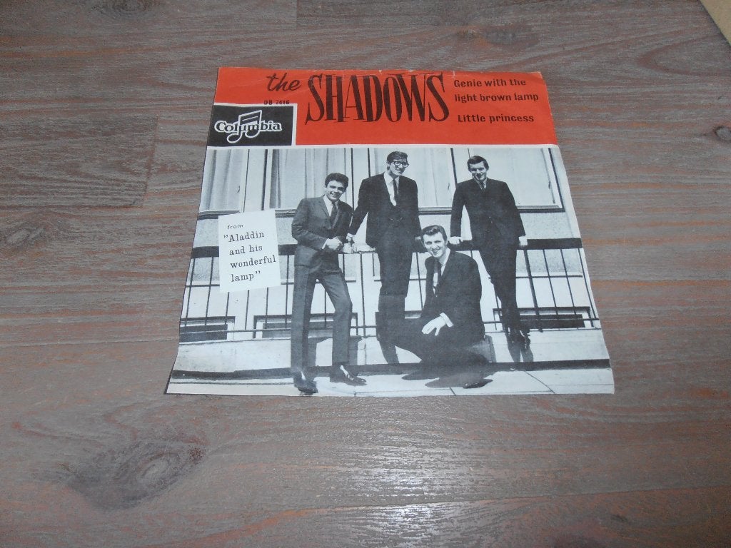 The Shadows - Genie with the Light Brow Lamp / Little Prince, 7 inch, Zo goed als nieuw, Pop, EP