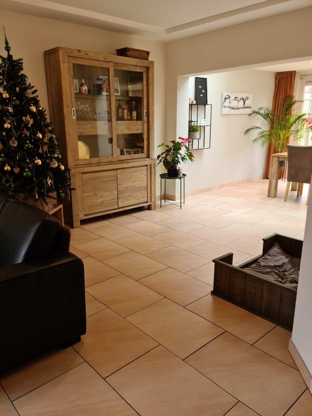 te koop vitrinekast en tv meubel, Ophalen of Verzenden, Gebruikt