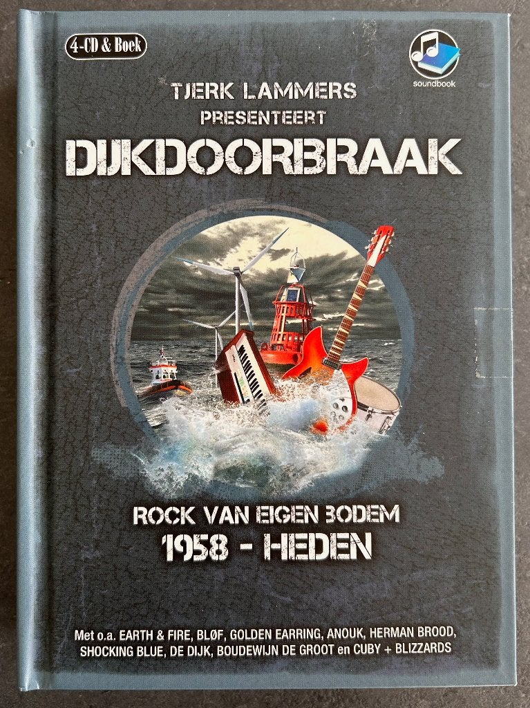 DIJKDOORBRAAK (Rock van eigen bodem 1958-2011) (Boxset 4CD ), Boxset, Ophalen of Verzenden, Zo goed als nieuw, Inclusief boekje