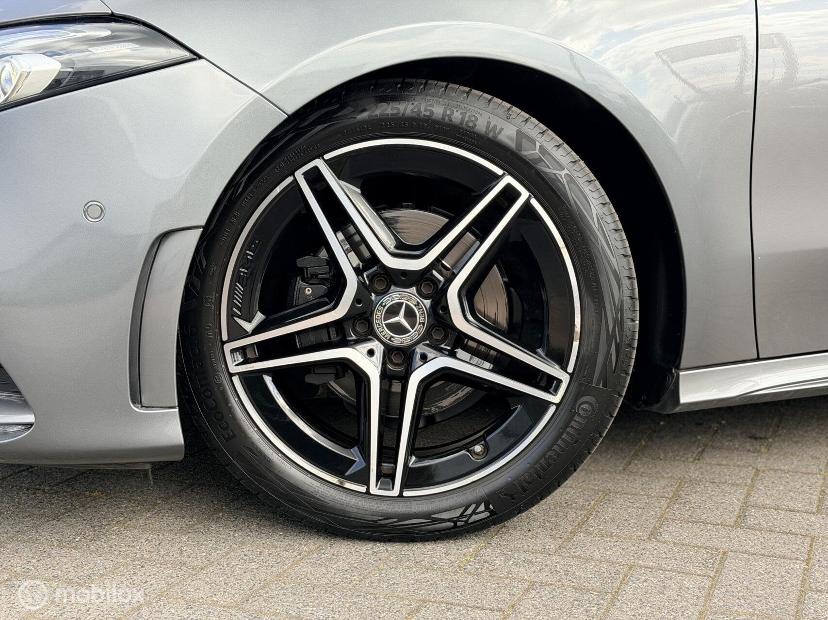 Mercedes A-klasse 180 Bns Solution AMG Night 1e Eig TOPSTAAT, Dealer onderhouden, 136 pk, Gebruikt, 680 kg