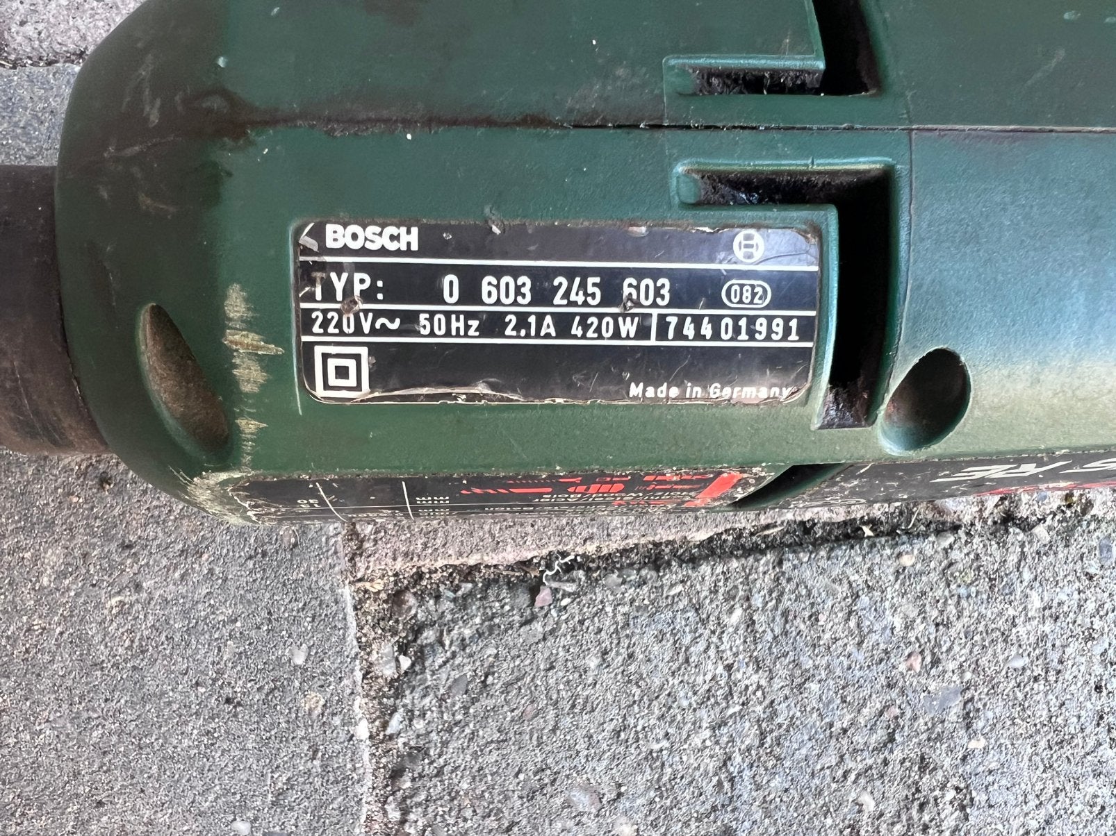 SDS Boormachine, Ophalen of Verzenden, Gebruikt, Minder dan 600 watt, Overige typen