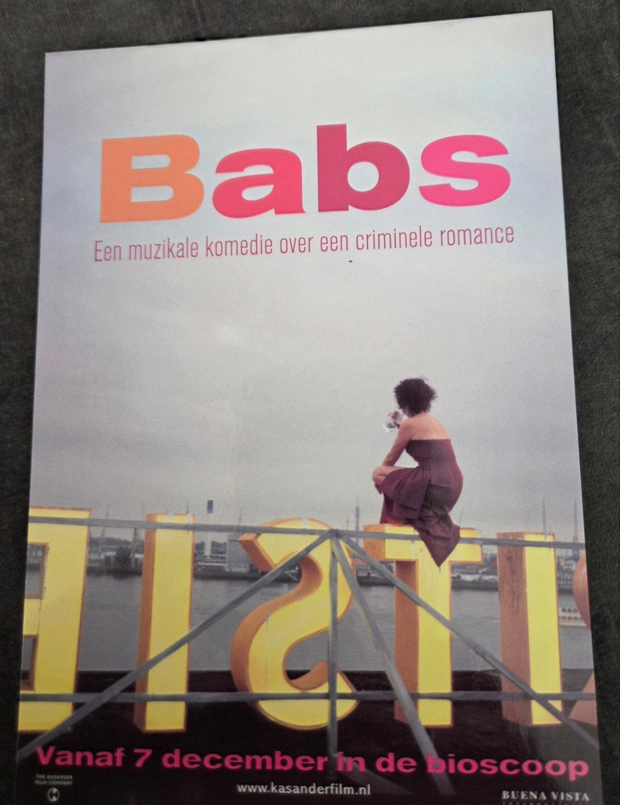 Babs - Film Ansichtkaart - Musical Komedie, Verzenden, 1980 tot heden, Ongelopen, Sterren en Beroemdheden
