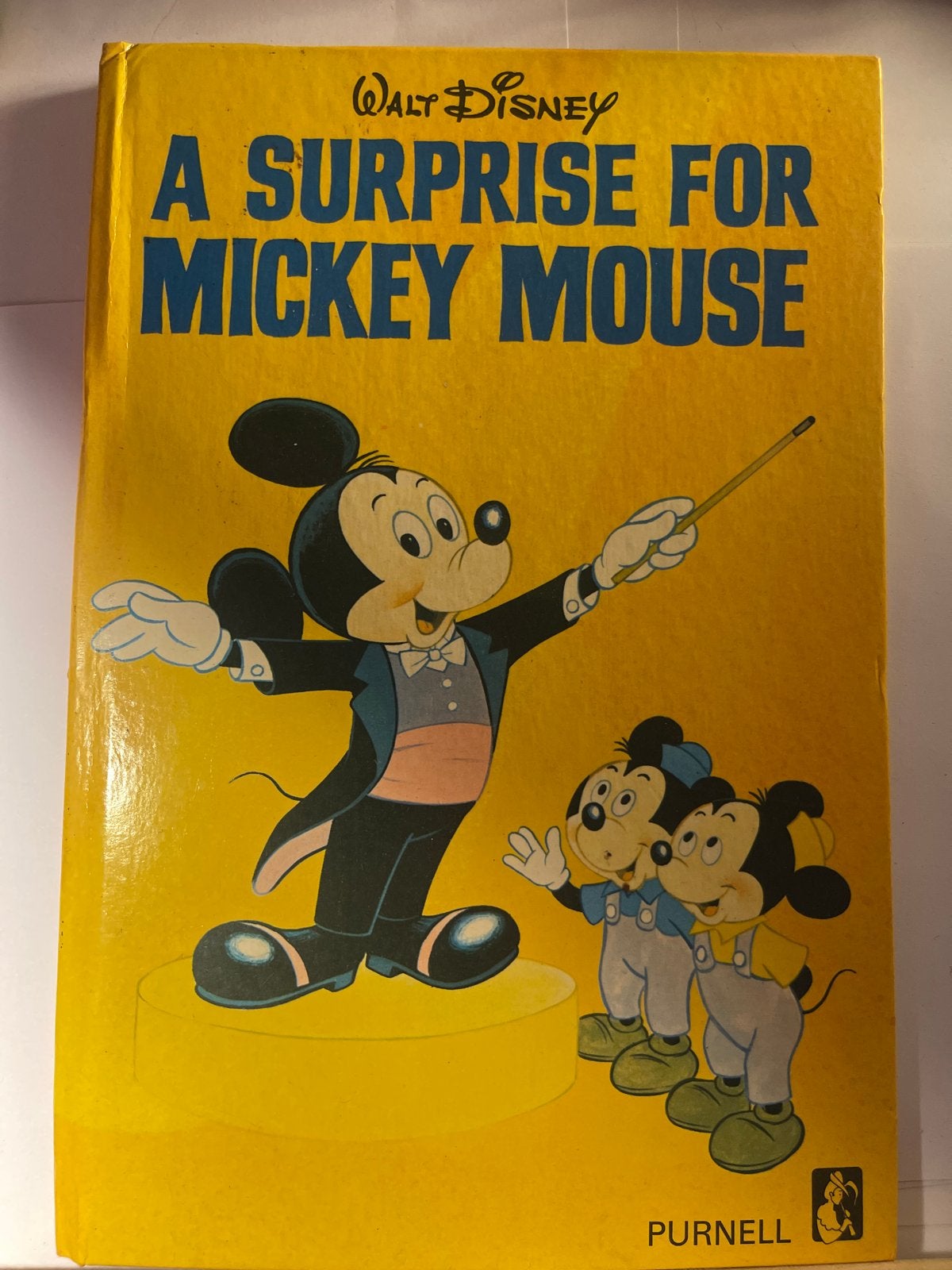 Walt Disney: A Surprise for Mickey Mouse (1972), Boeken, Gelezen, Verzenden, Jongen of Meisje, Voorleesboek