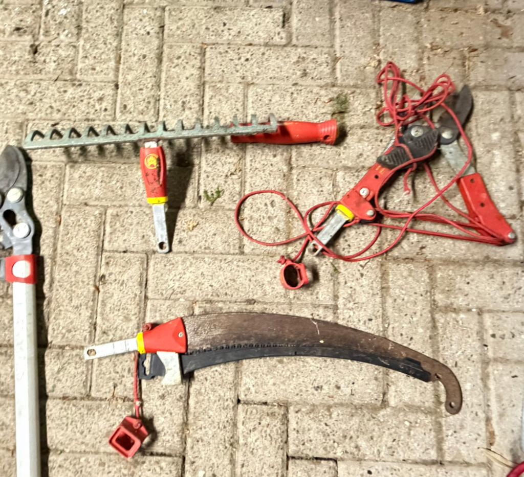 Wolf-Garten multi-star systeem combisystem snoei set, Ophalen, Gebruikt