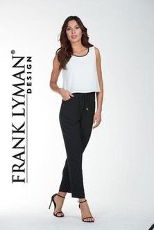 Frank Lyman sportieve jumpsuit zwart met witte top 38, Kleding | Dames, Jumpsuits, Verzenden, Zo goed als nieuw, Maat 38/40 (M)