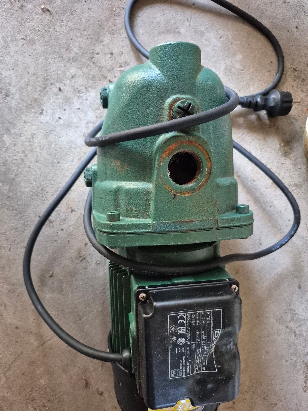 Dab waterpomp 132 m gebruikt, Tuin en Terras, Ophalen of Verzenden, Gebruikt, Elektrisch, Beregeningspomp