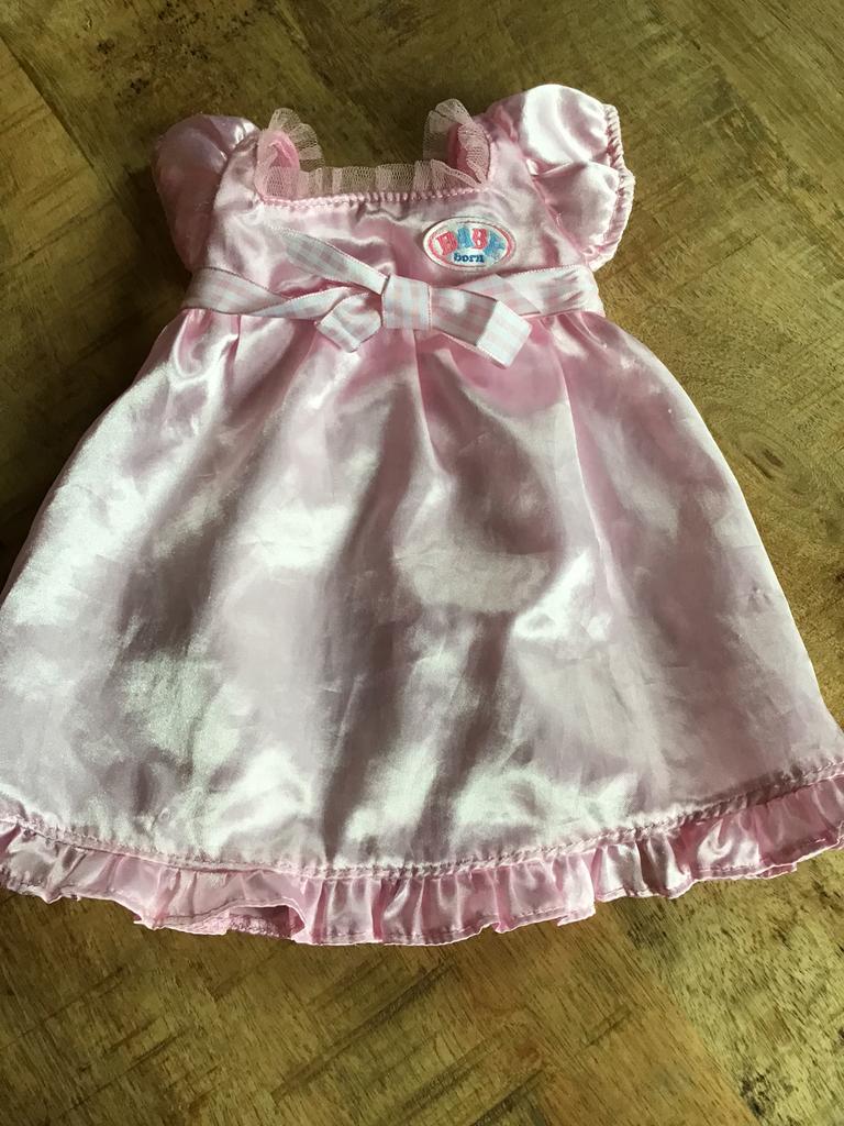 Babyborn feestjurkje. 43 cm., Ophalen of Verzenden, Zo goed als nieuw, Babypop