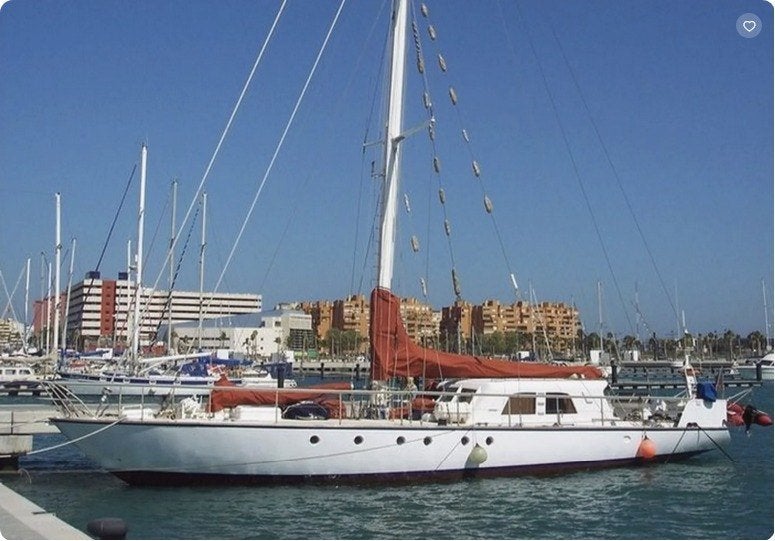 Uniek Feadship/Akerboom klassiek zeilschip - Yves Mareschal, Ophalen, Gebruikt, Staal, Elektrisch