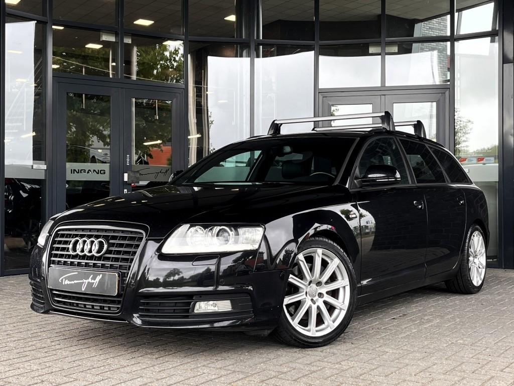 Audi A6 AVANT 2.0 TFSI AUT. S-LINE CLIMA - NAVI - TREKH., Auto's, Euro 5, 4 cilinders, 1984 cc, Zwart