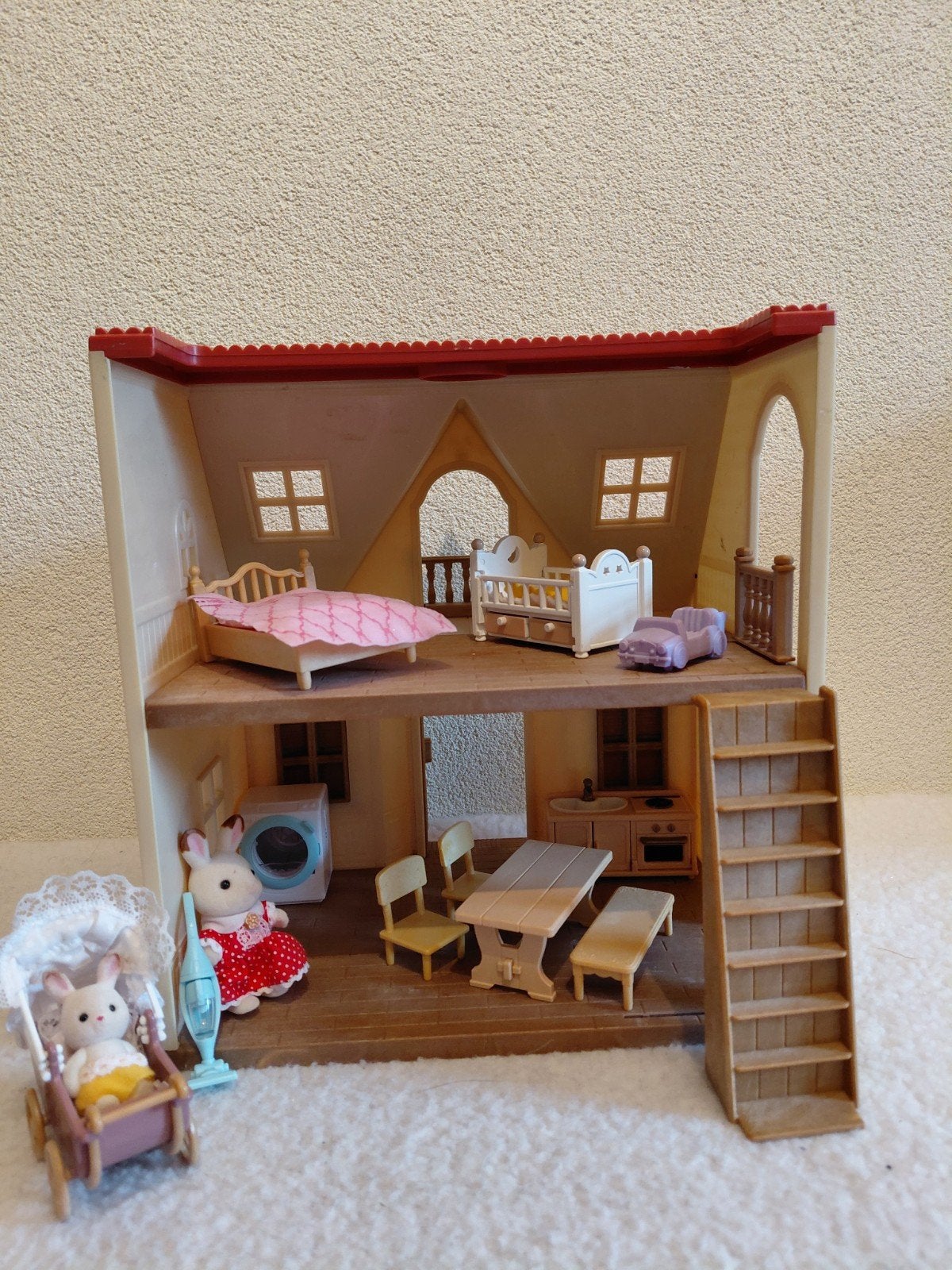 Sylvanian Families House  // Konijnen Poppenhuis., Ophalen of Verzenden, Zo goed als nieuw, Poppenhuis