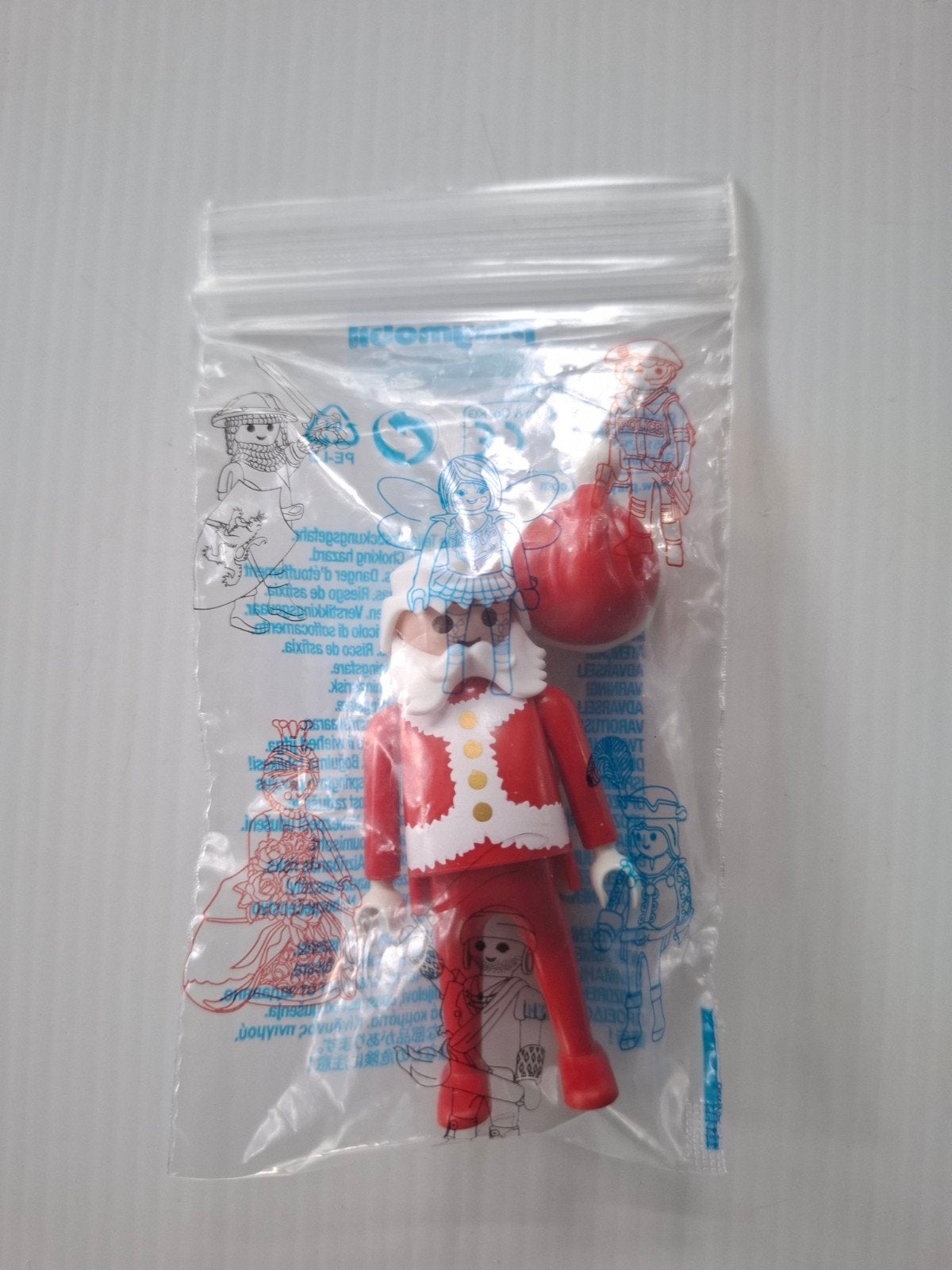 Playmobil kerstman figuur nieuw in zakje thema Christmas, Ophalen, Losse onderdelen, Nieuw, Figuren