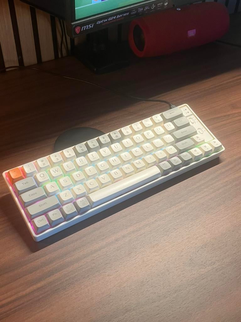 Langtu keyboard GK65, Computers en Software, Toetsenborden, Zo goed als nieuw, Ophalen of Verzenden