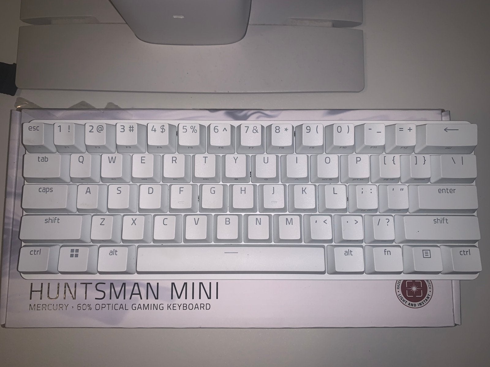 Razer huntsman merccury mini, Ophalen of Verzenden, Zo goed als nieuw
