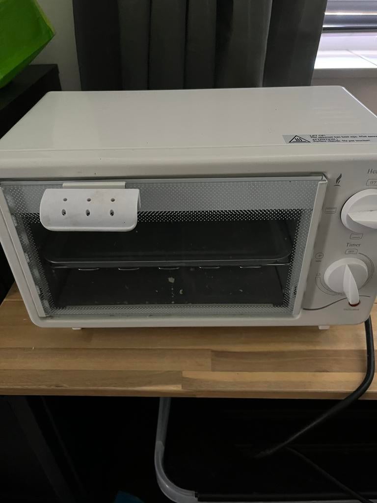 Mini oven voor op de camping, Ophalen, Zo goed als nieuw, Vrijstaand, Minder dan 45 cm