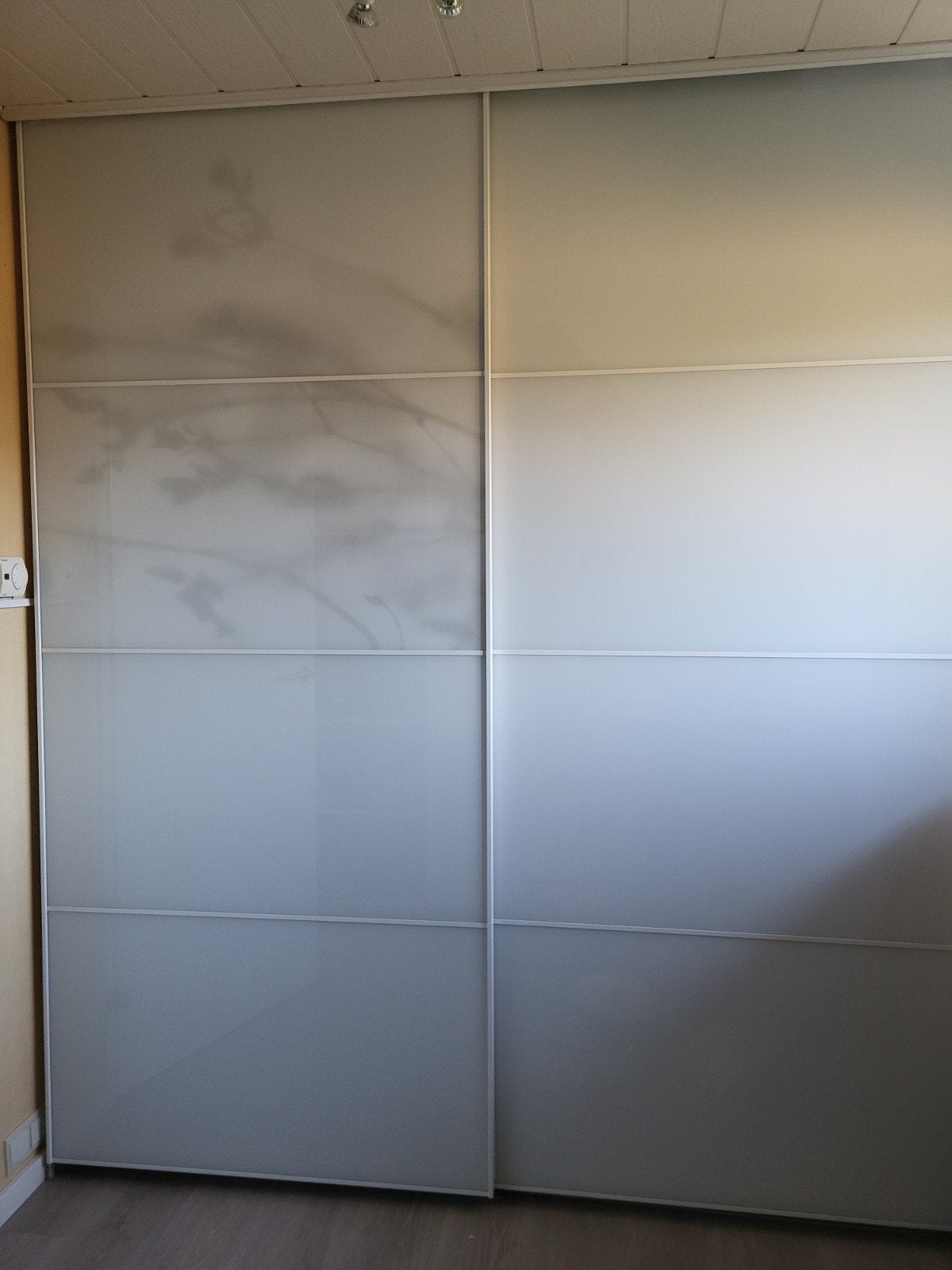 IKEA Pax kast met dubbele schuifdeur en lades, Met deur(en), Gebruikt, 200 cm of meer, Ophalen of Verzenden