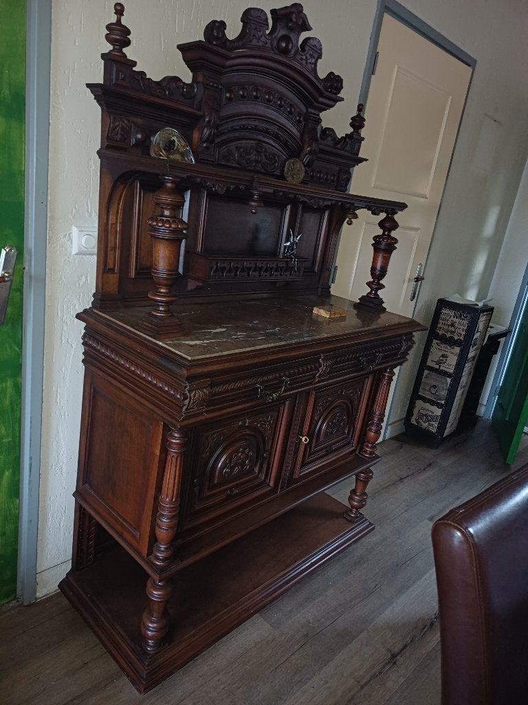 kast, Huis en Inrichting, Kasten | Kledingkasten, Ophalen, Gebruikt, Klasiek, 150 tot 200 cm