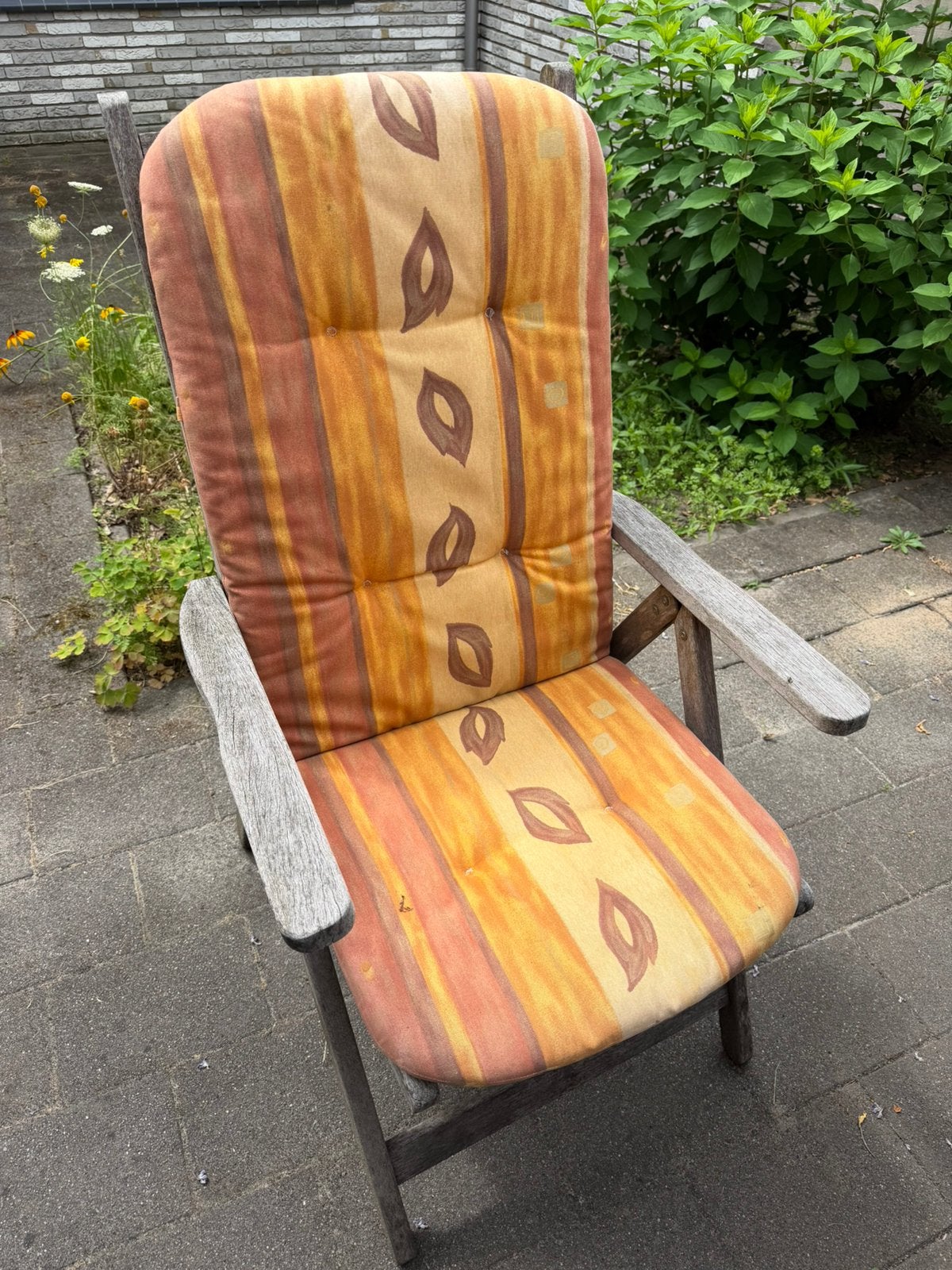 3 kussens voor tuinstoel, gratis, Ophalen, Zo goed als nieuw