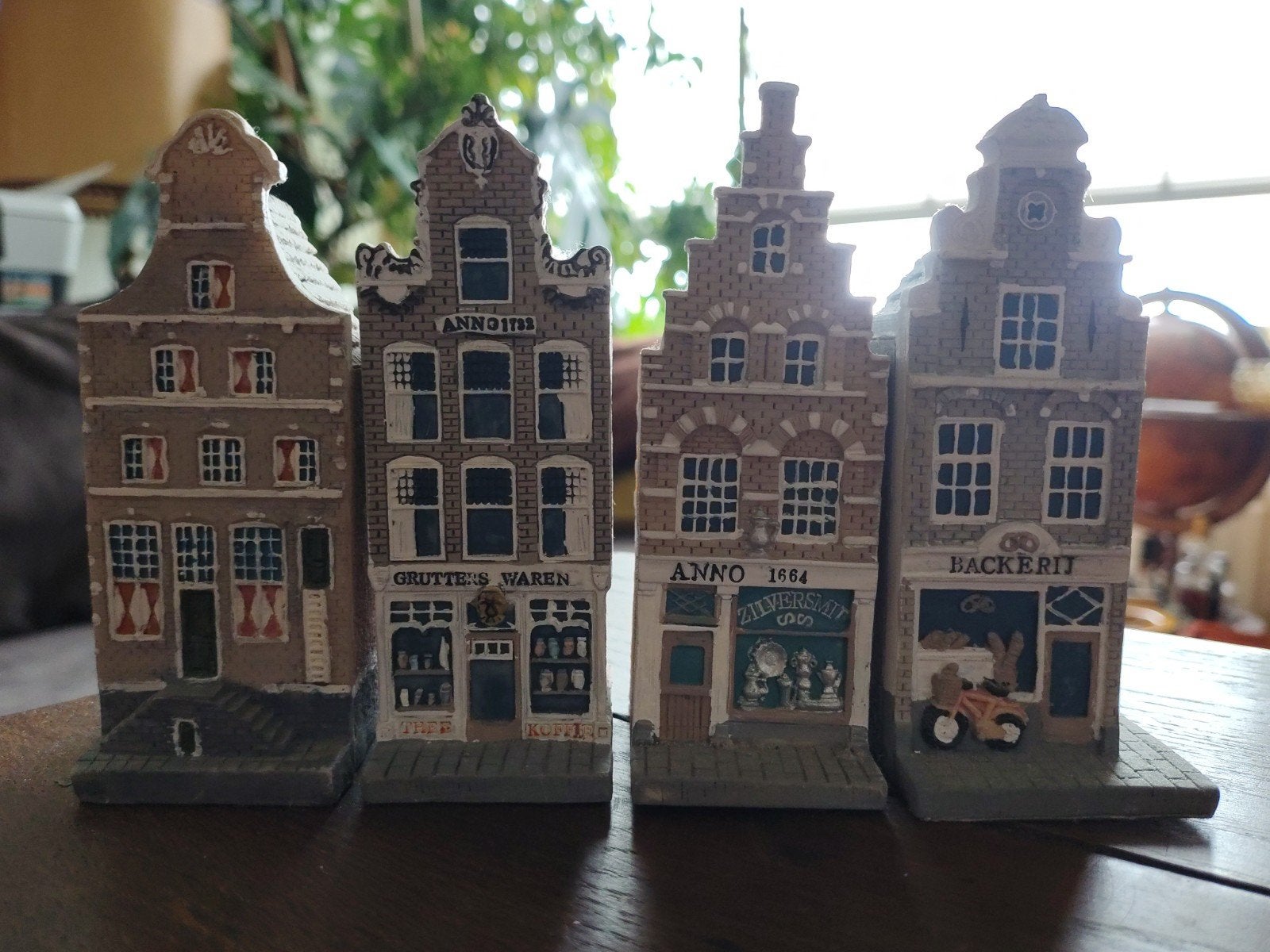 4 Blokker huisjes, waarvan 1 hoekhuis, in nieuwstaat, Ophalen of Verzenden, Zo goed als nieuw