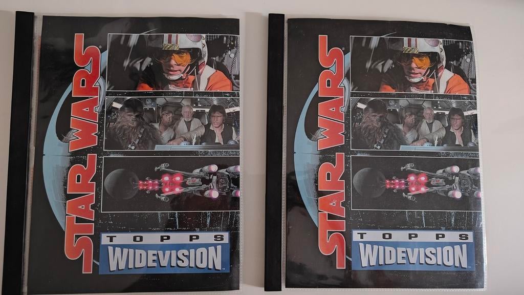 Star Wars Topps Wide Vision Cards, Ophalen of Verzenden, Gebruikt, Boek of Poster