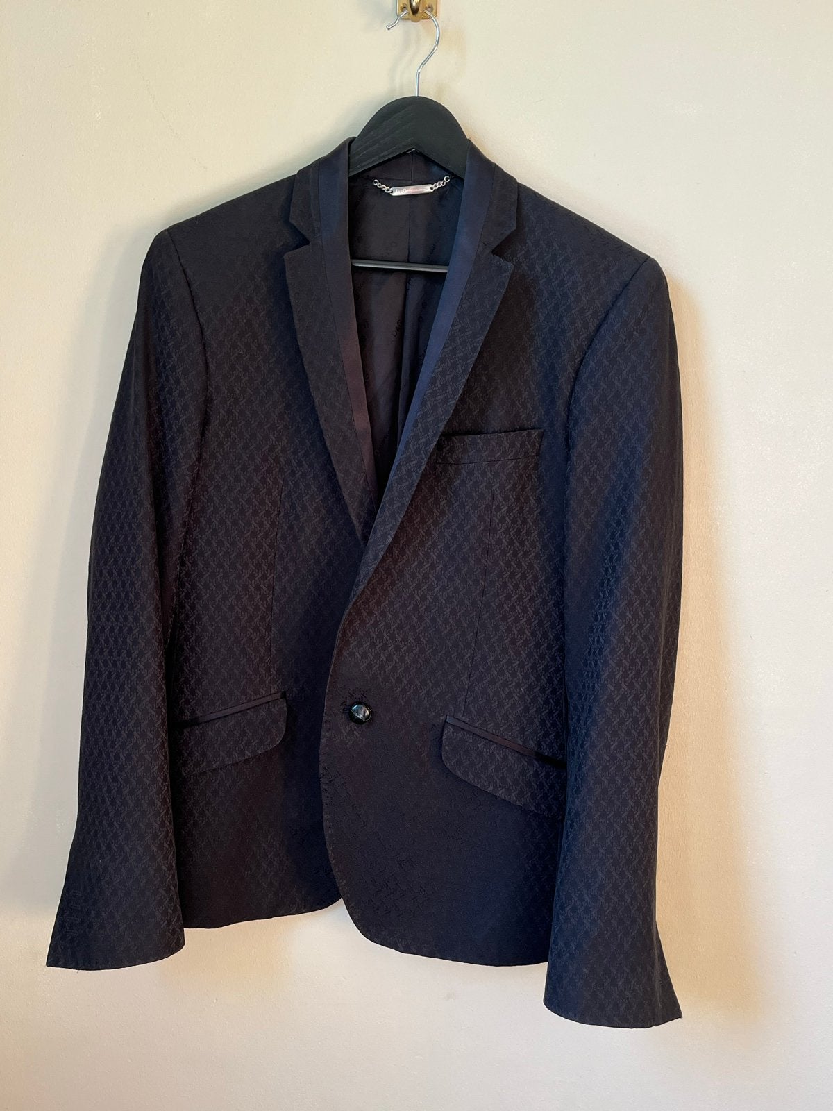 Vintage D&G Dolce & Gabbana Archive Blazer Jaren '90/'00, Verzenden, Gedragen, Maat 48/50 (M), Zwart