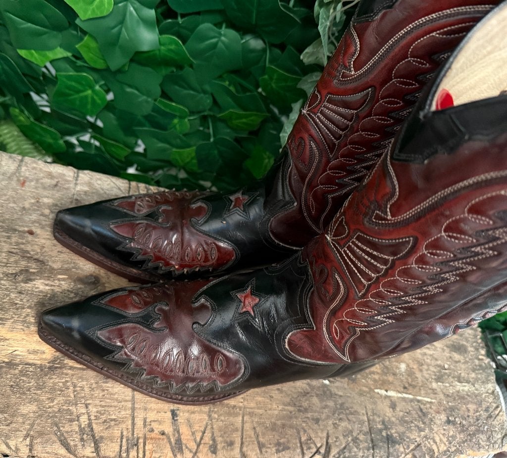 prachtige vintage laarzen van Sendra maat 42 (maat 8,5), Sendra, Overige kleuren, Boots, Ophalen of Verzenden
