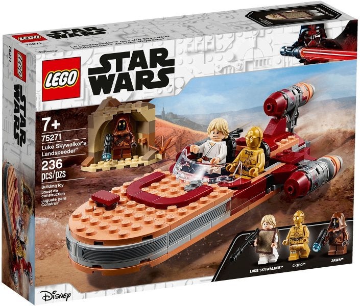 Lego Star Wars Luke Skywalker's Landspeeder nr 75271, Lego, Lego, Star Wars, Lego