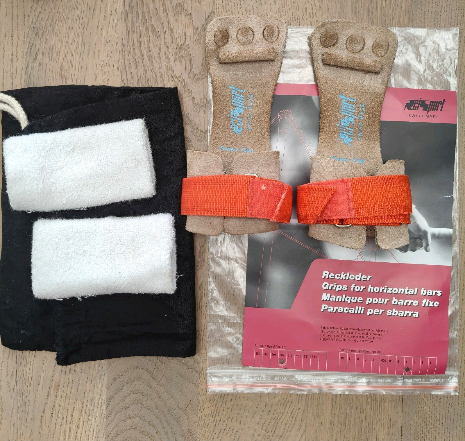 Turnleertjes rekstok leertjes heren maat 1, Materiaal, Beige, Nieuw, Kindermaat 122 t/m 140