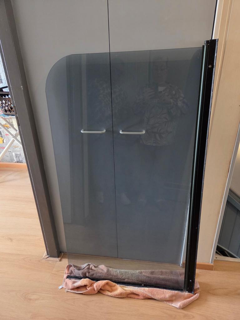 Badwand, Ophalen of Verzenden, Nieuw, Glasplaat, 160 cm of meer
