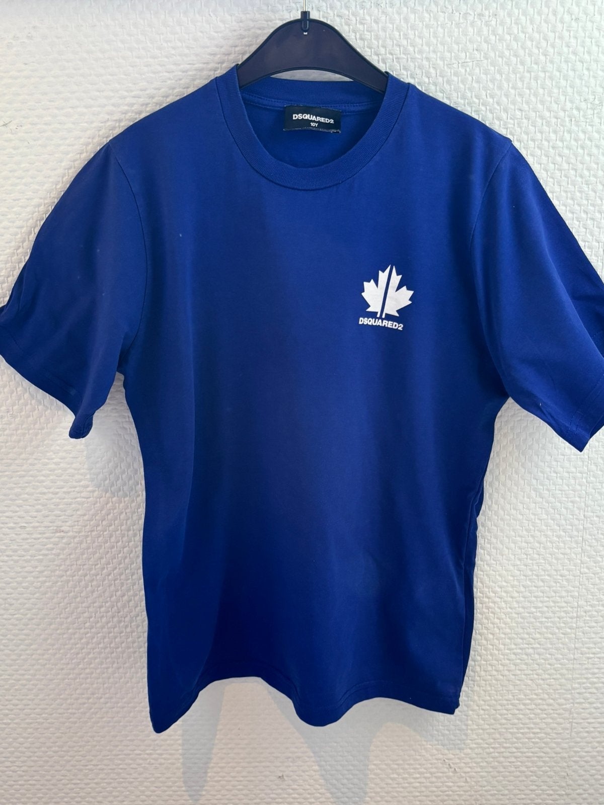 Dsquared2 shirt met logo 10 jaar, Kinderen en Baby's, Kinderkleding | Maat 140, Ophalen of Verzenden, Zo goed als nieuw, Jongen