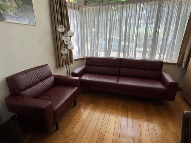 Bank en stoel Willeke Alberti (Velderhof), Ophalen, Gebruikt, Rechte bank, 200 tot 250 cm