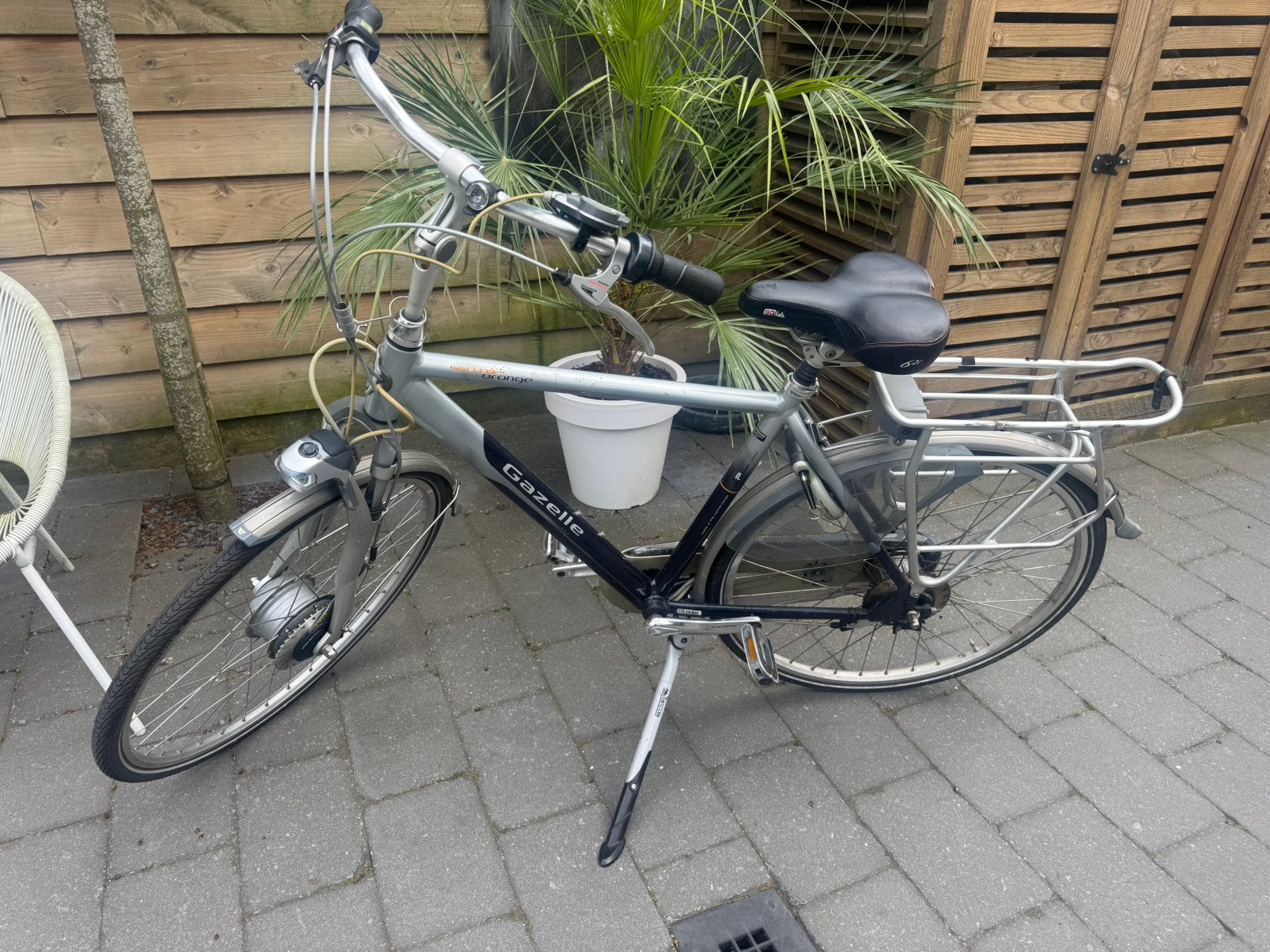 Elektrische fiets zonder accu., Fietsen en Brommers, Elektrische fietsen, Ophalen, Gebruikt, Overige merken
