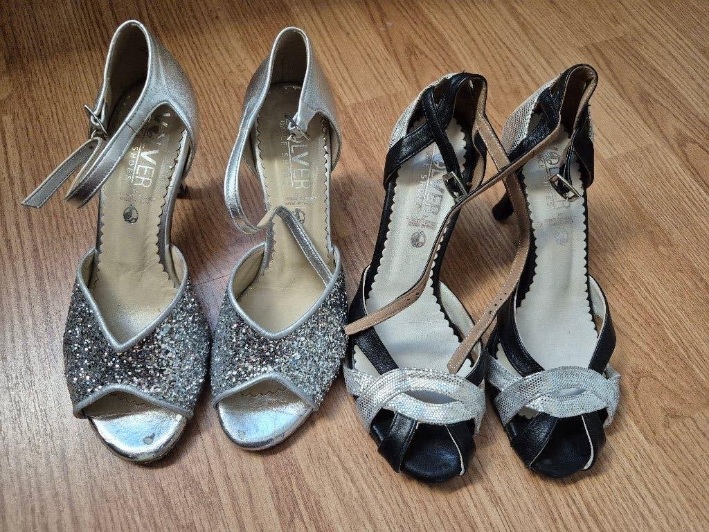 2 paar dansschoenen, Verzenden, Zwart, Dansschoenen, Volver