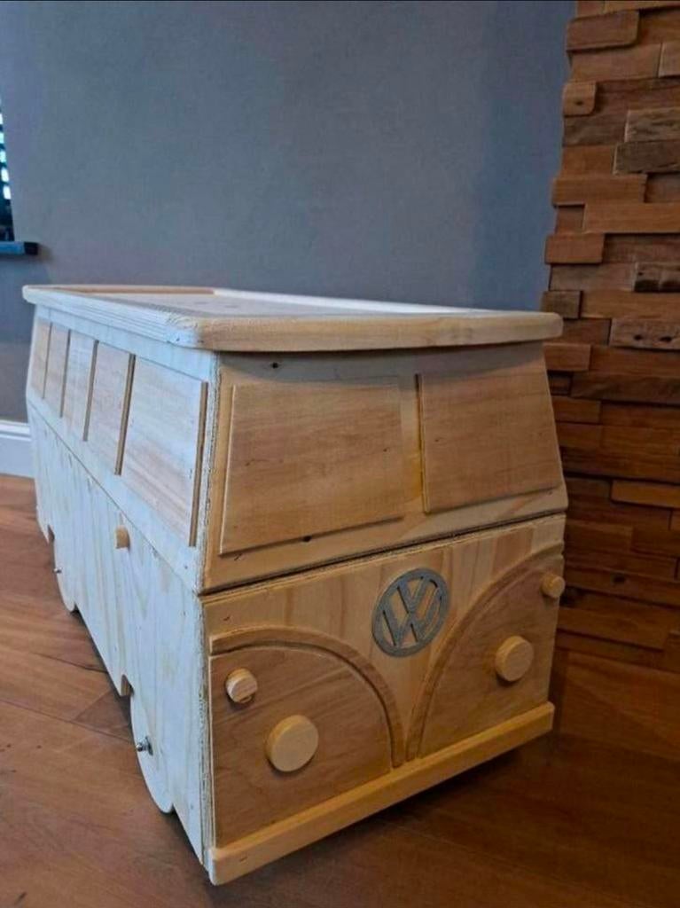 Speelgoedkist Volkswagen T1 / Opbergkist, Ophalen