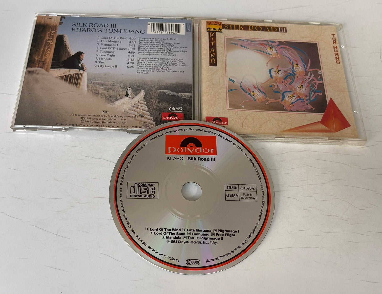 Kitaro - Silk road III, Ophalen of Verzenden, Zo goed als nieuw