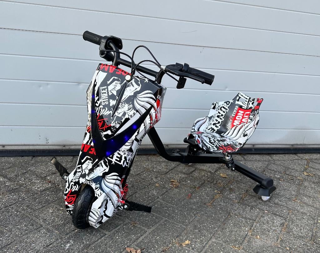 Elektrische Drift Trike Kart 250W 36V Bluetooth / Verlicht, Kinderen en Baby's, Speelgoed | Buiten | Voertuigen en Loopfietsen