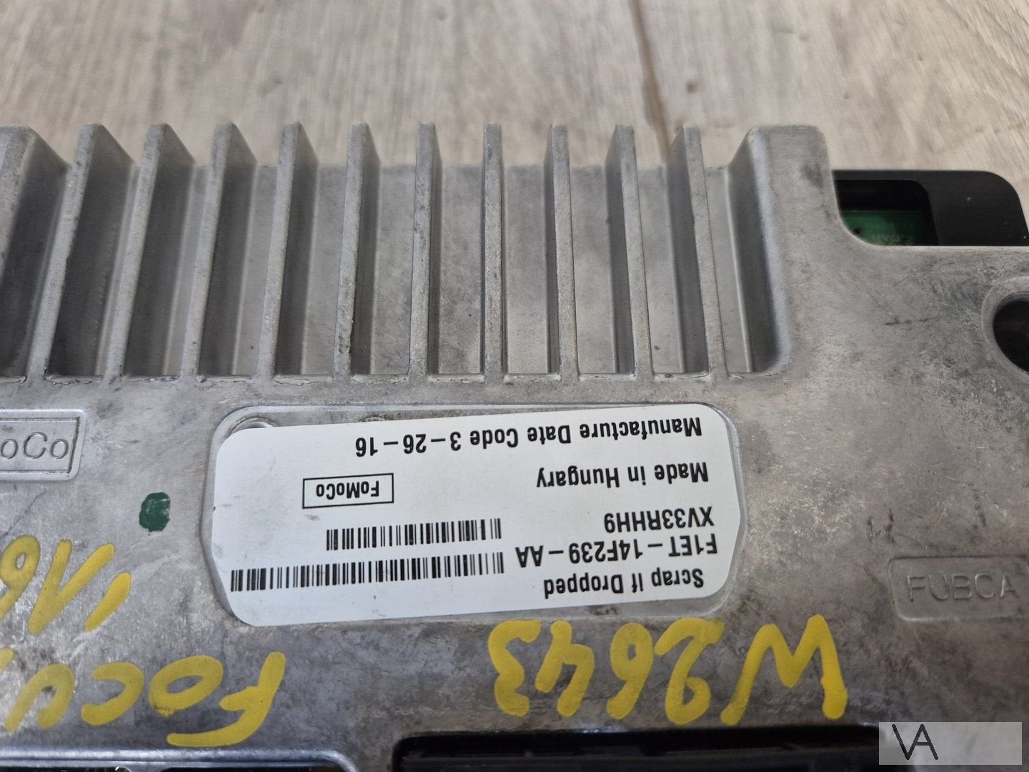 Ford Focus 4 2014 - 2017 navigatie radio module f1et14f239aa, Gebruikt, -, -, Ophalen of Verzenden