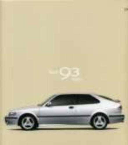 Saab 9-3 fraaie originele brochure/auto folder '99 00 04 '07, Ophalen, Zo goed als nieuw, Overige merken